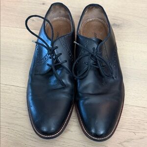 Johnston & Murphy Men's Black Leather Dress Shoes